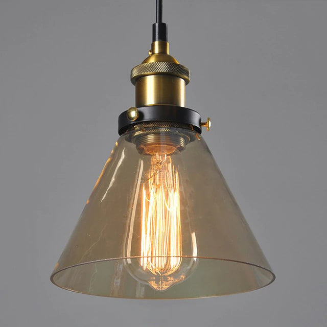 Lampa wisząca inspirowana stylem vintage