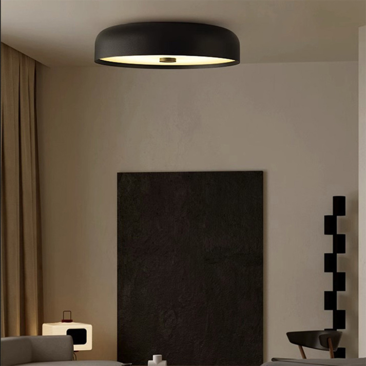 Skandynawska minimalistyczna lampa sufitowa w stylu vintage