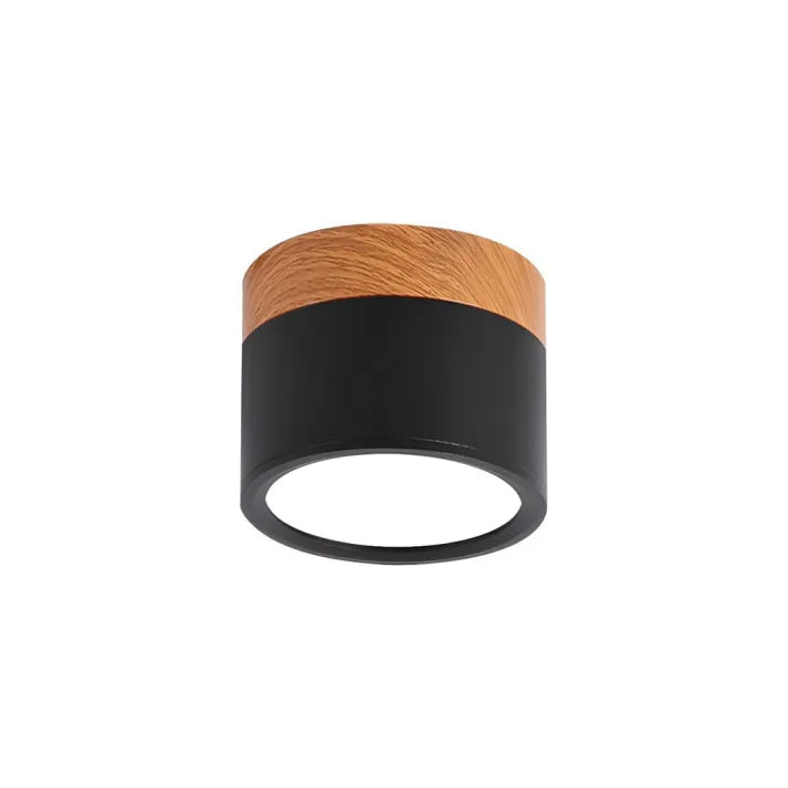 Minimalistyczna cylindryczna lampa sufitowa LED