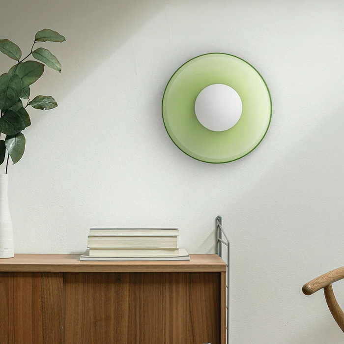 Elegancka wpuszczana okrągła lampa sufitowa led