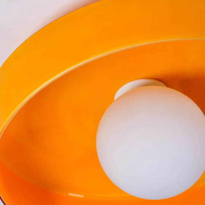 Elegancka wpuszczana okrągła lampa sufitowa led