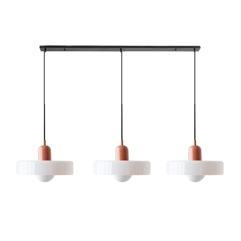 Nowoczesna potrójna lampa wisząca