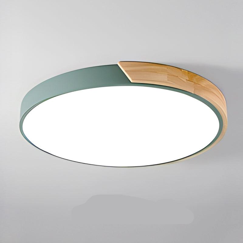 Skandynawska pastelowa lampa sufitowa