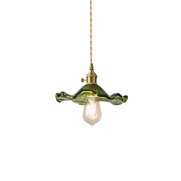 Elegancka lampa wisząca z motywem kwiatowym inspirowana hibiskusem