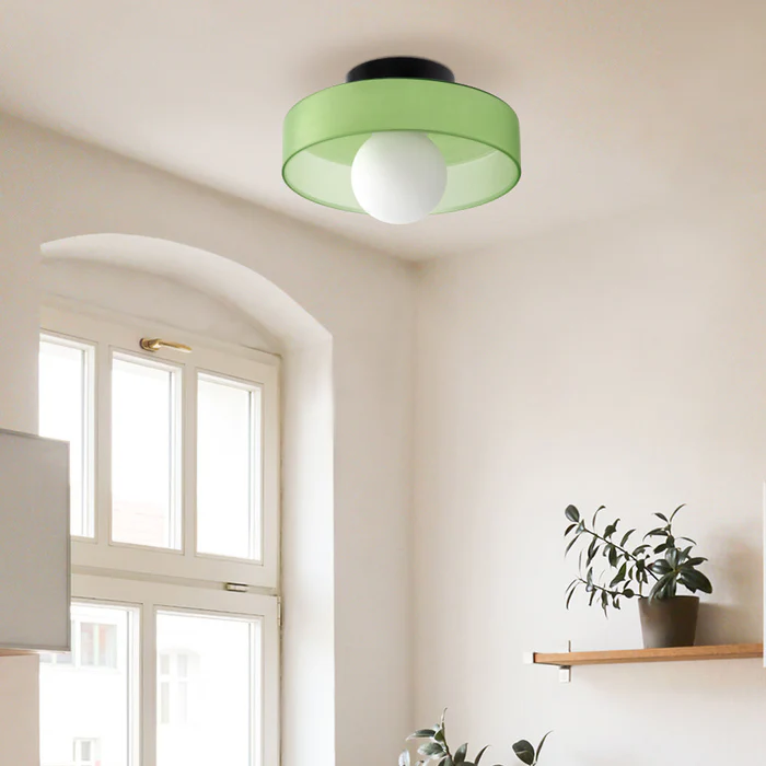 Elegancka wpuszczana okrągła lampa sufitowa led