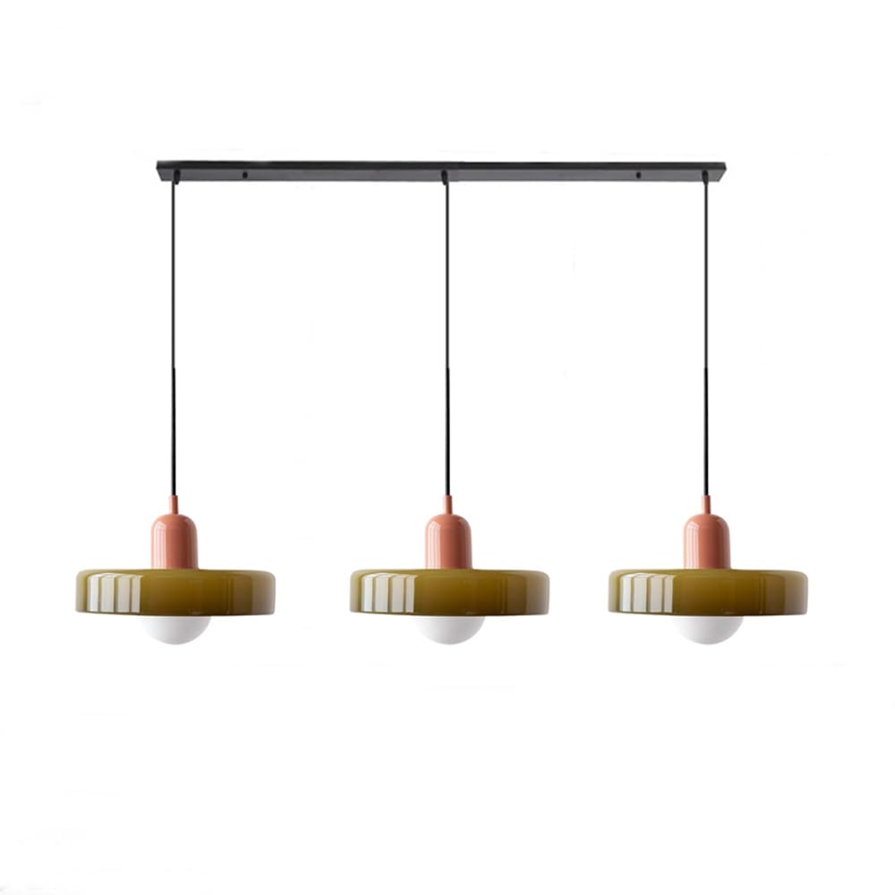 Nowoczesna potrójna lampa wisząca