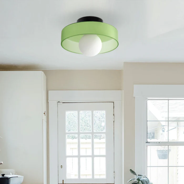 Elegancka wpuszczana okrągła lampa sufitowa led