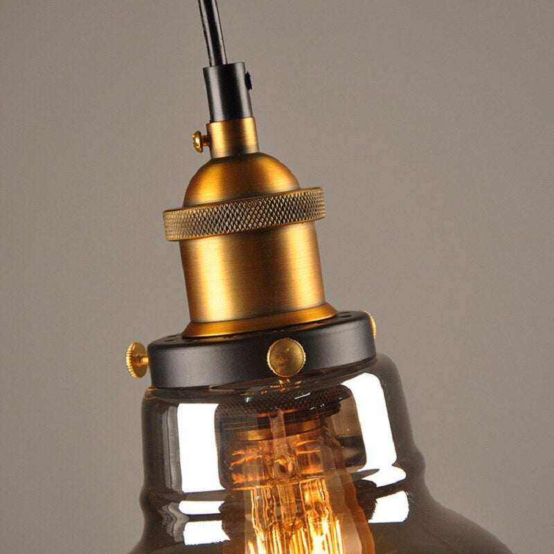 Lampa wisząca inspirowana stylem vintage