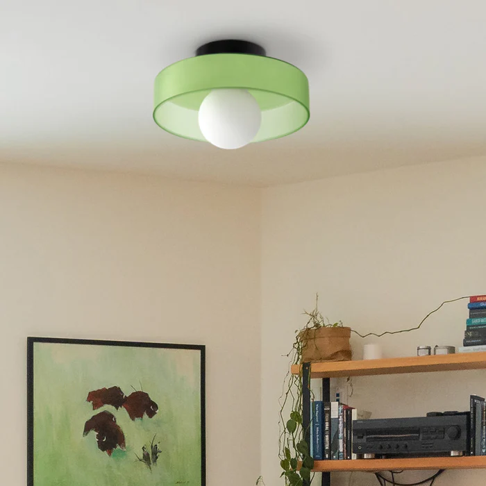 Elegancka wpuszczana okrągła lampa sufitowa led