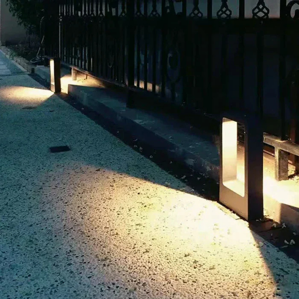 Nowoczesna wodoodporna lampa LED do użytku zewnętrznego