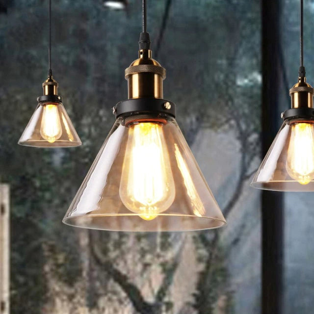 Lampa wisząca inspirowana stylem vintage