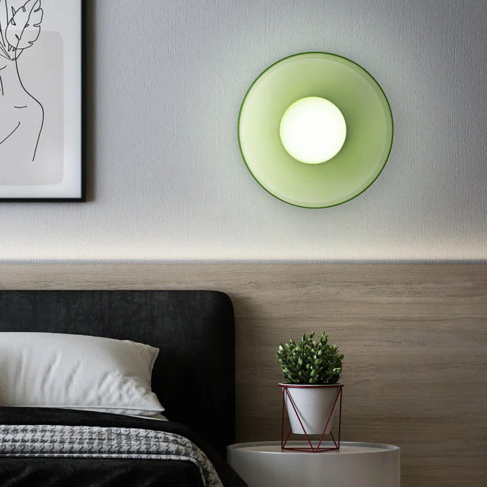 Elegancka wpuszczana okrągła lampa sufitowa led