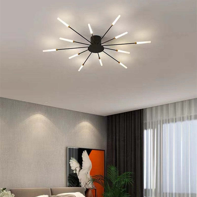 Dekoracyjna lampa sufitowa LED z fajerwerkami