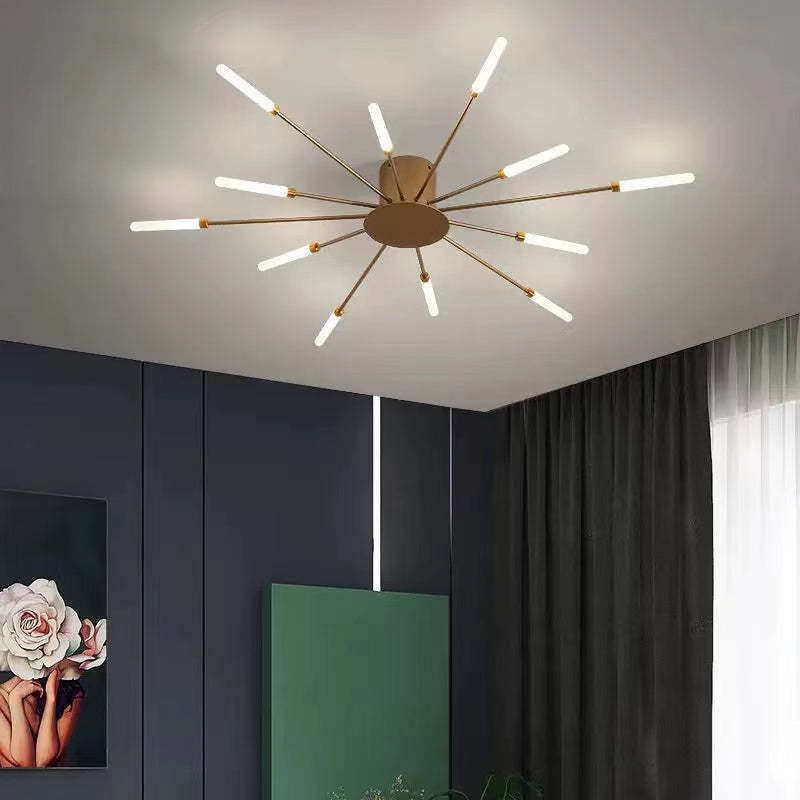 Dekoracyjna lampa sufitowa LED z fajerwerkami