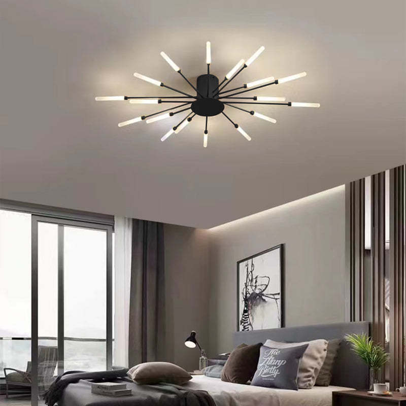 Dekoracyjna lampa sufitowa LED z fajerwerkami