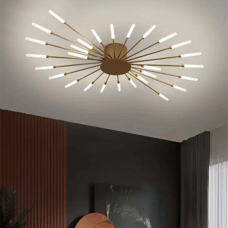 Dekoracyjna lampa sufitowa LED z fajerwerkami