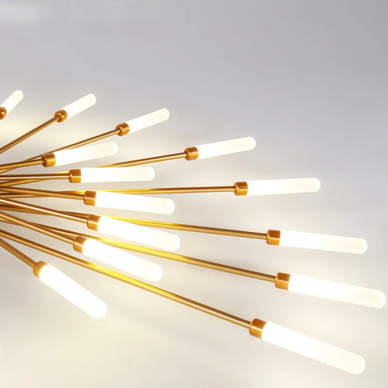 Dekoracyjna lampa sufitowa LED z fajerwerkami