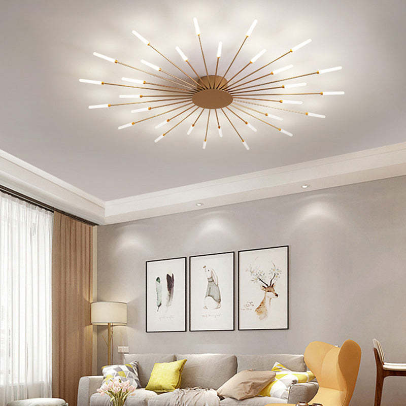 Dekoracyjna lampa sufitowa LED z fajerwerkami