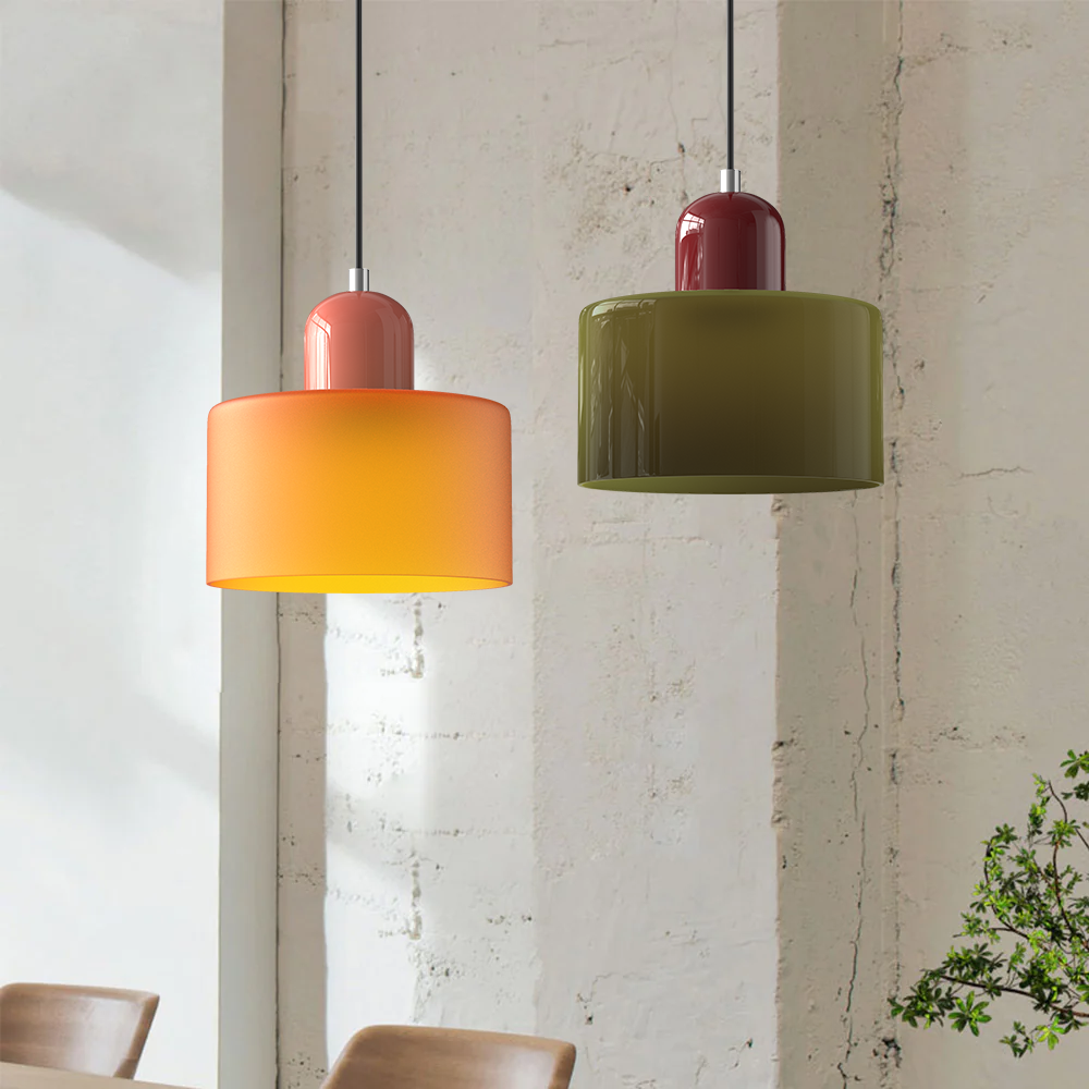 Wisząca lampa wisząca inspirowana sztuką