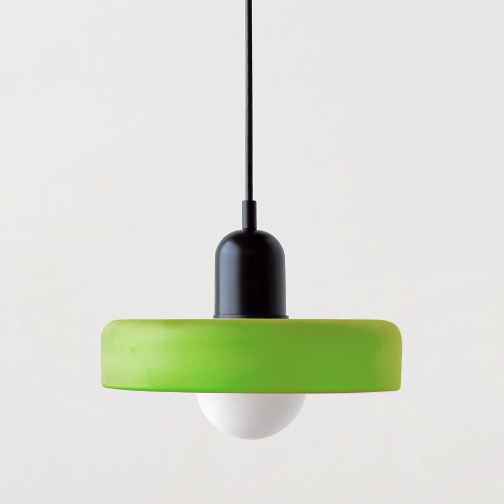 Artystyczna kolorowa lampa wisząca