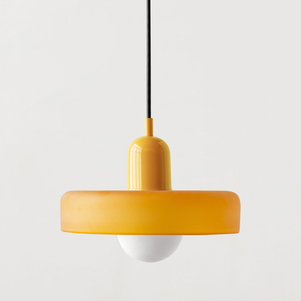 Artystyczna kolorowa lampa wisząca