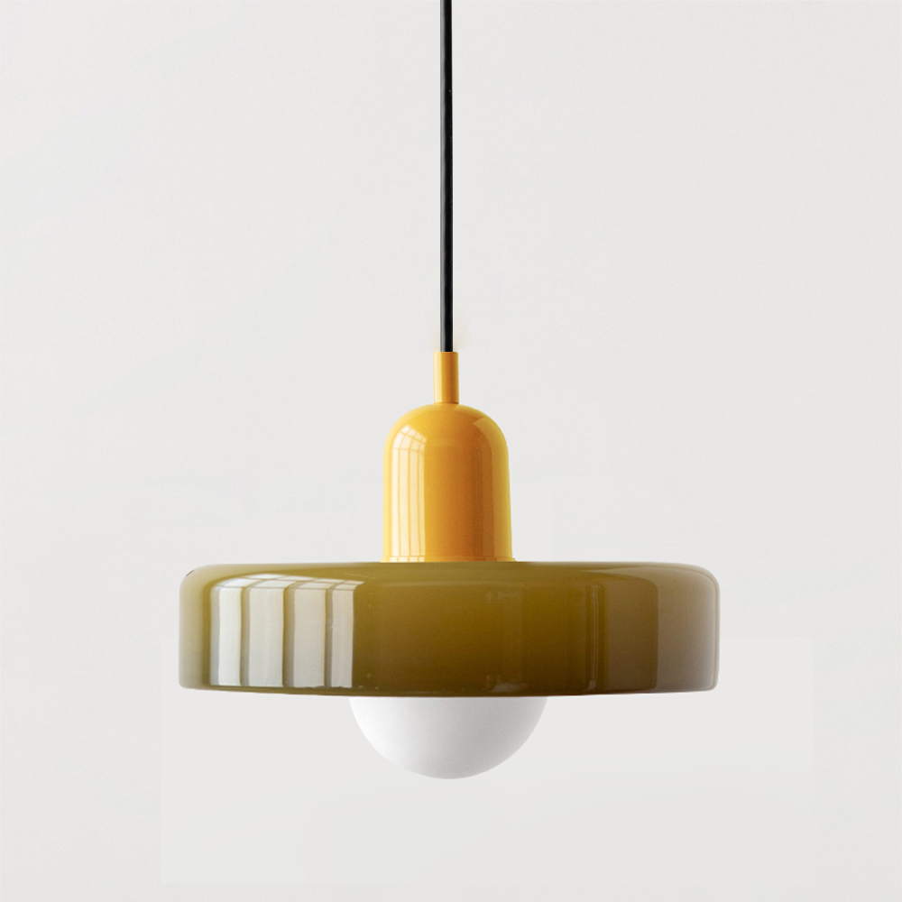 Artystyczna kolorowa lampa wisząca