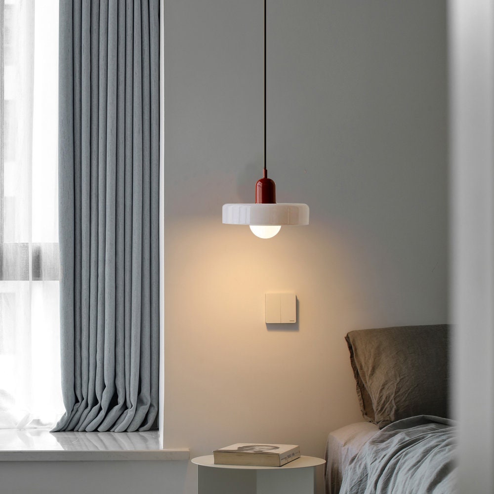 Artystyczna kolorowa lampa wisząca