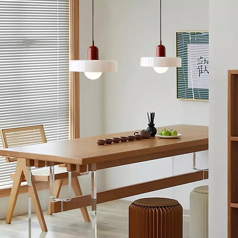 Artystyczna kolorowa lampa wisząca