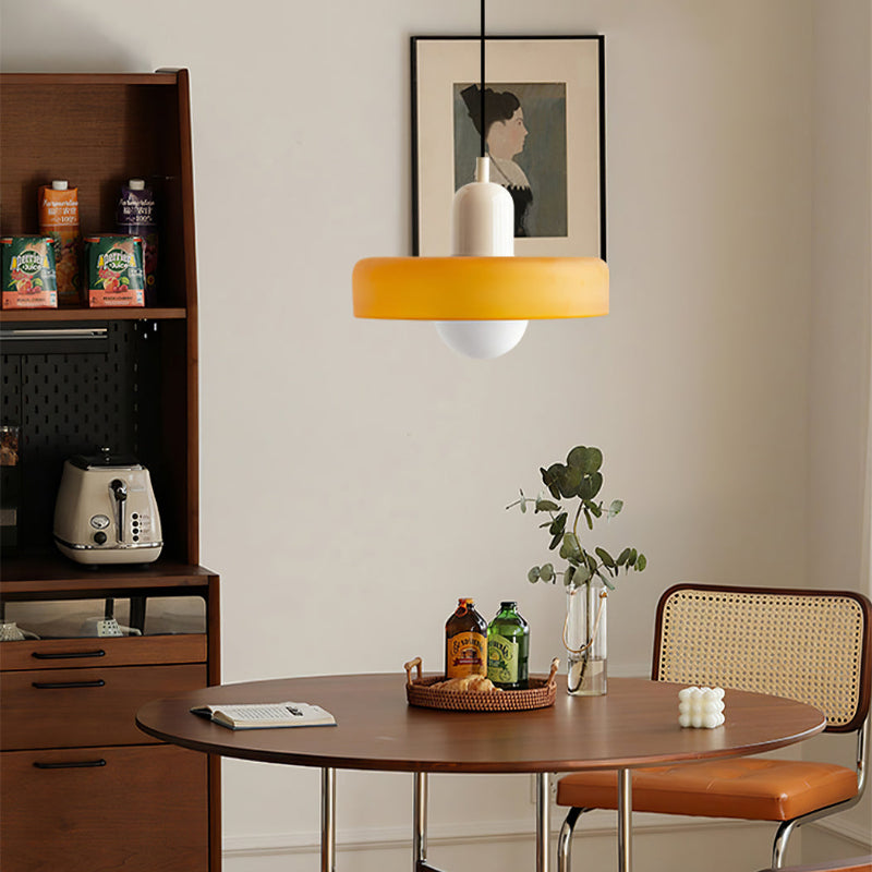 Artystyczna kolorowa lampa wisząca