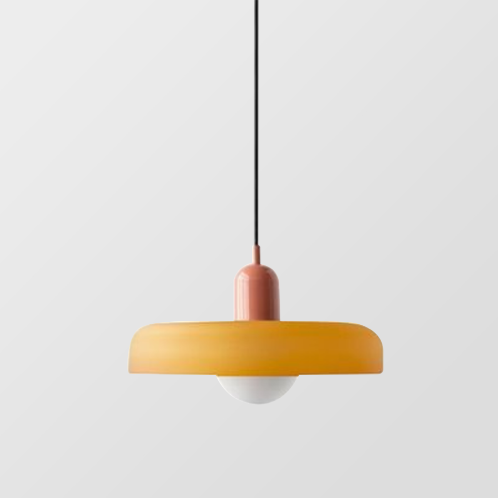 Artystyczna kolorowa lampa wisząca