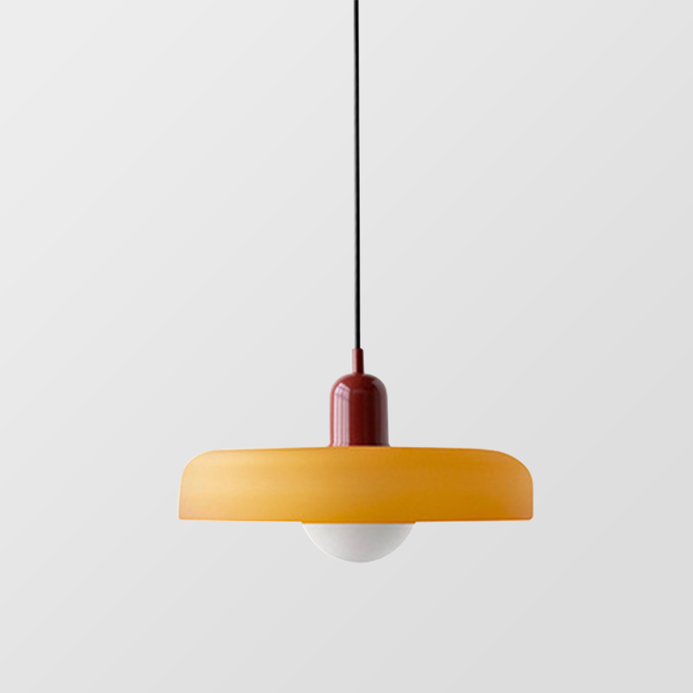 Artystyczna kolorowa lampa wisząca