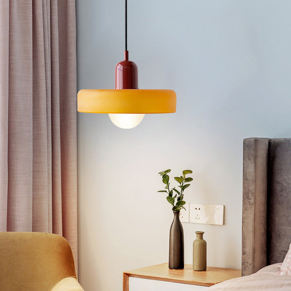 Artystyczna kolorowa lampa wisząca