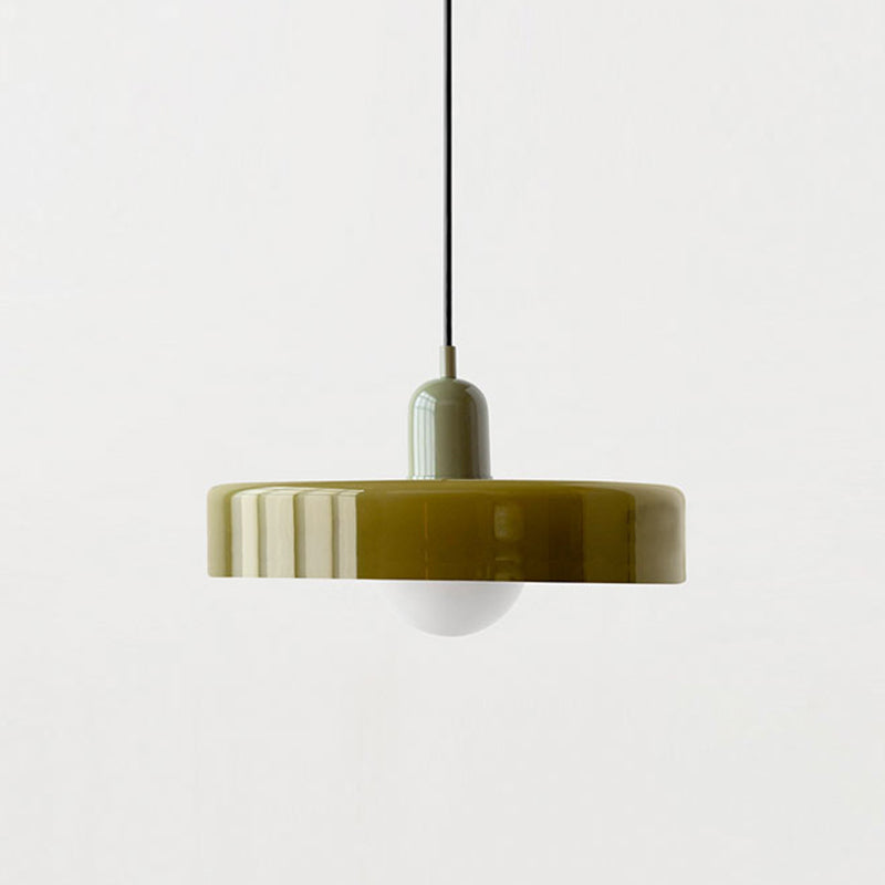 Artystyczna kolorowa lampa wisząca