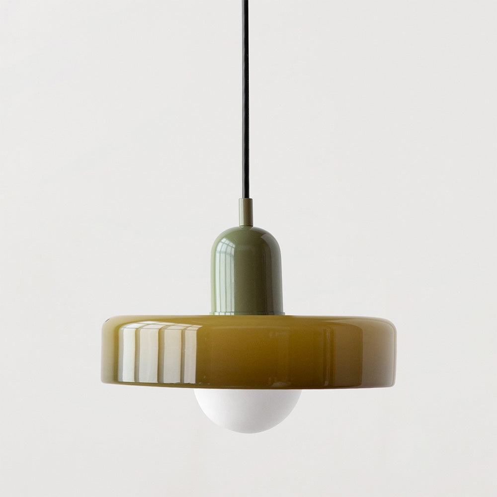Artystyczna kolorowa lampa wisząca