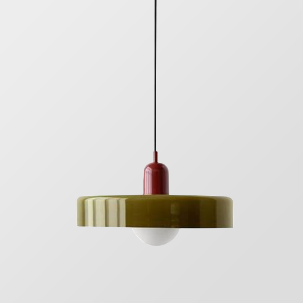 Artystyczna kolorowa lampa wisząca