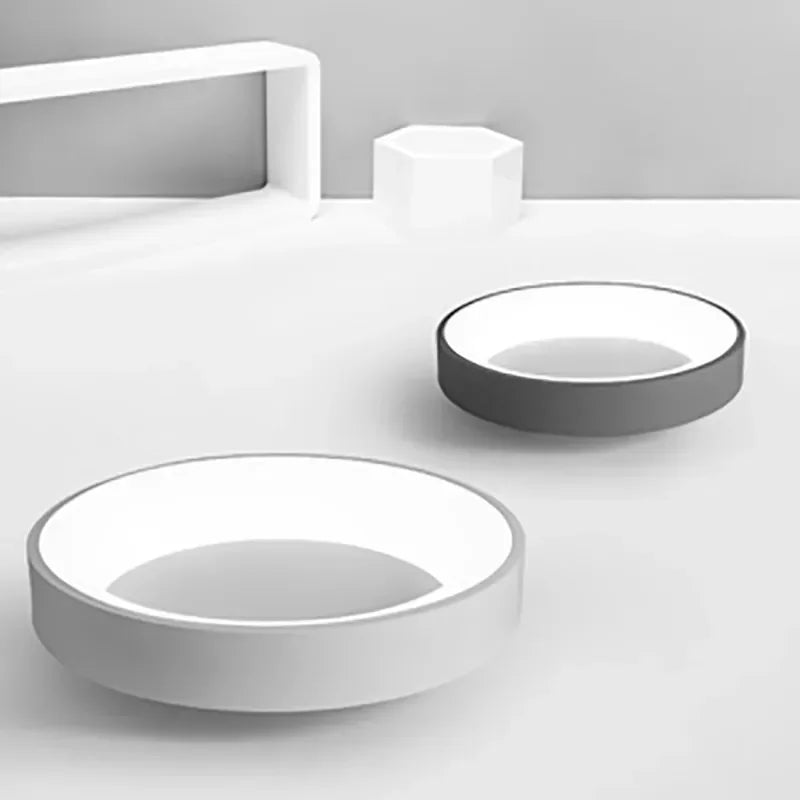 Minimalistyczna skandynawska lampa sufitowa LED halo