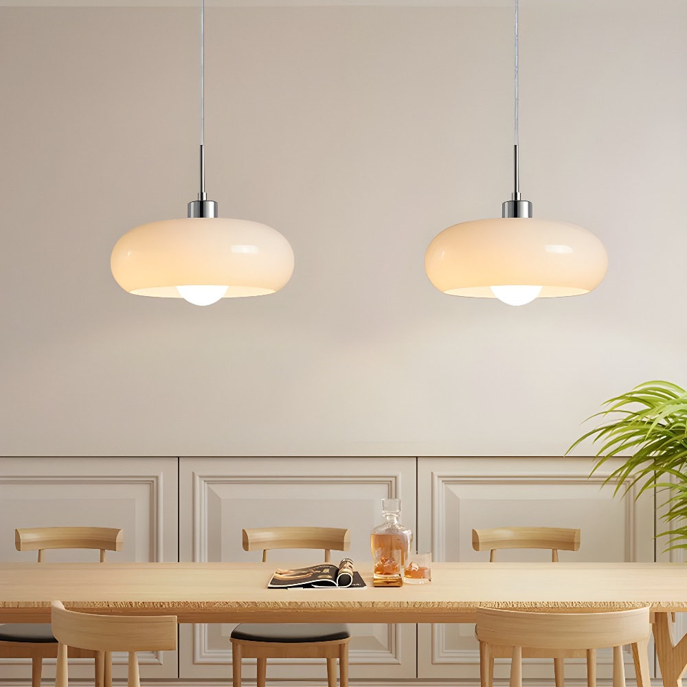 Nowoczesna lampa wisząca LED w stylu nordyckim