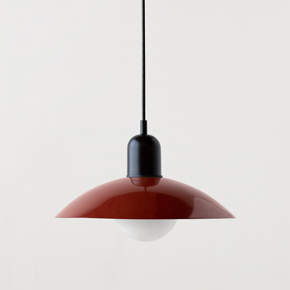 Kolorowa lampa wisząca inspirowana stylem retro