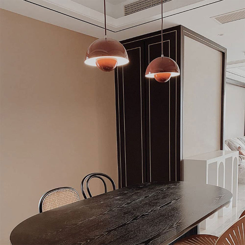 Pływająca lampa wisząca w kształcie kuli