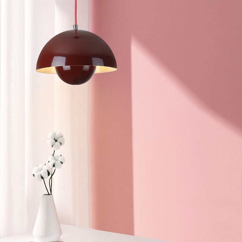 Pływająca lampa wisząca w kształcie kuli