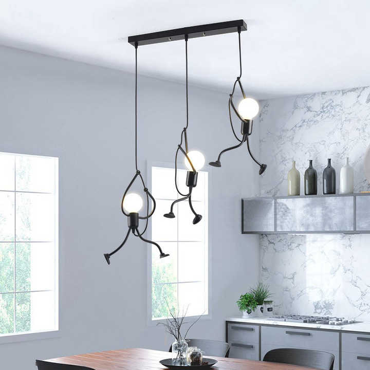 Wisząca lampa industrialna w stylu vintage