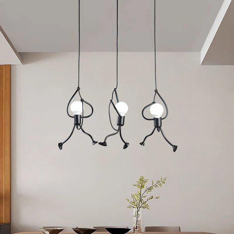 Wisząca lampa industrialna w stylu vintage