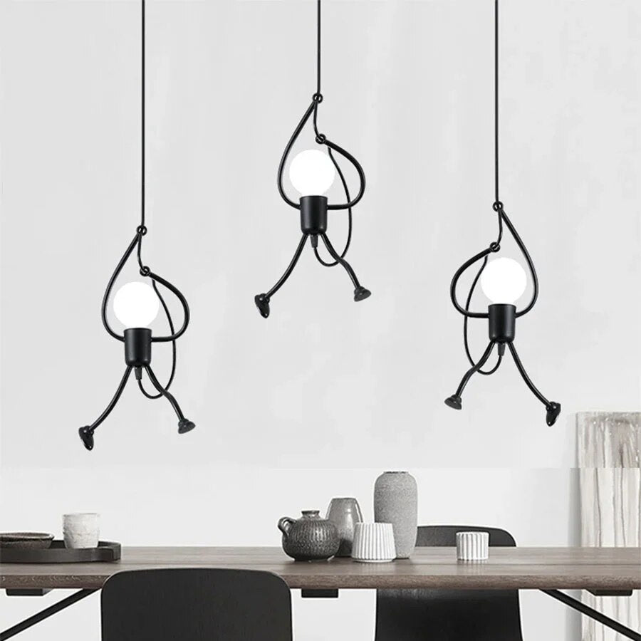 Wisząca lampa industrialna w stylu vintage