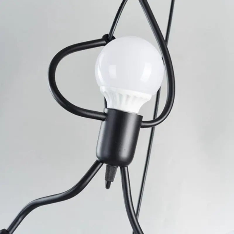Wisząca lampa industrialna w stylu vintage