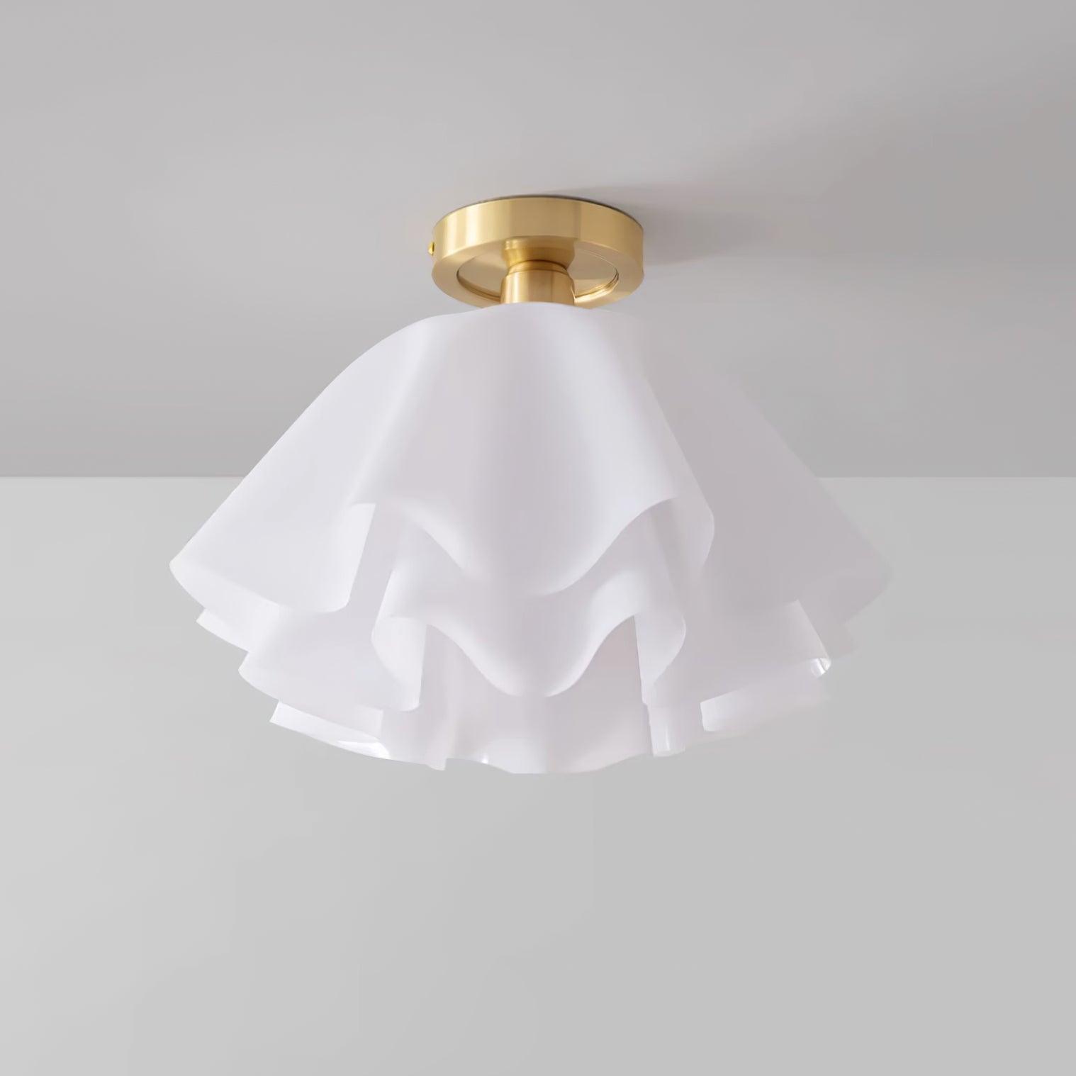 Nowoczesne minimalistyczne lampy sufitowe montowane na płasko