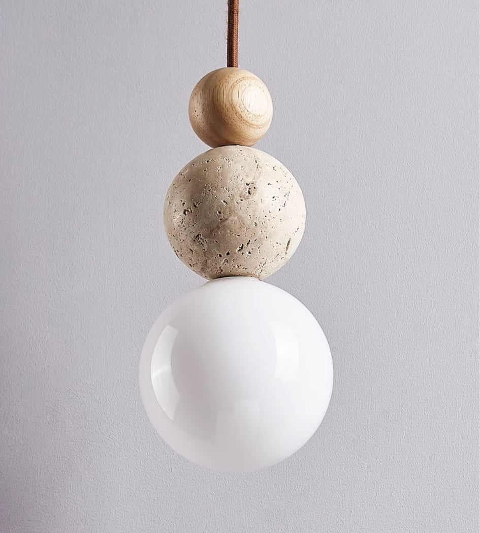 Skandynawska lampa sufitowa w stylu nordyckim vintage