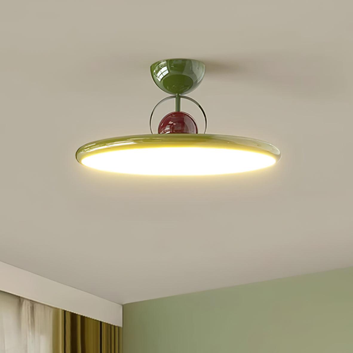 Minimalistyczna designerska lampa sufitowa LED