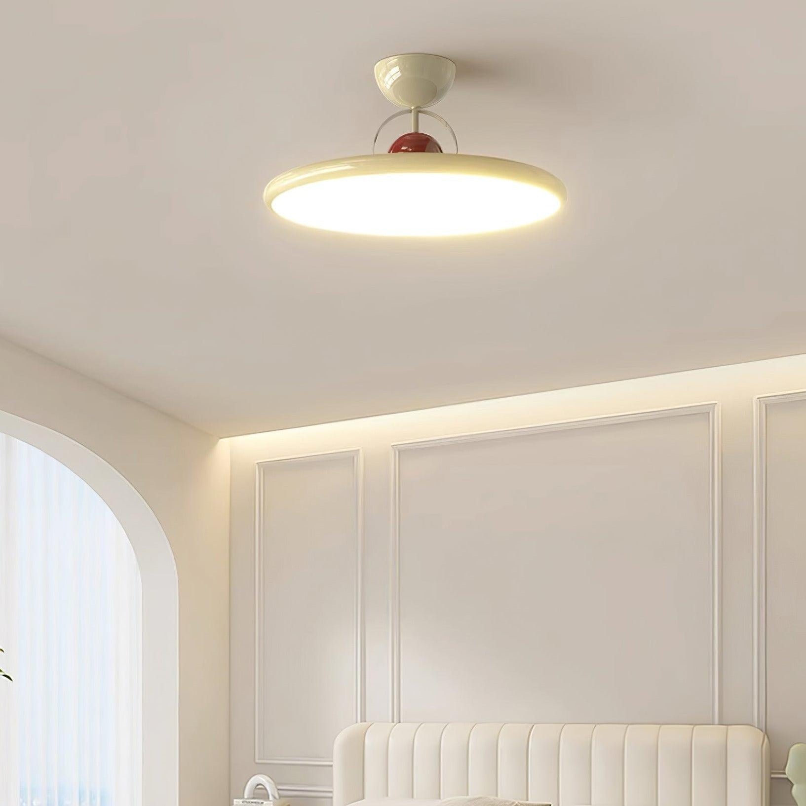 Minimalistyczna designerska lampa sufitowa LED