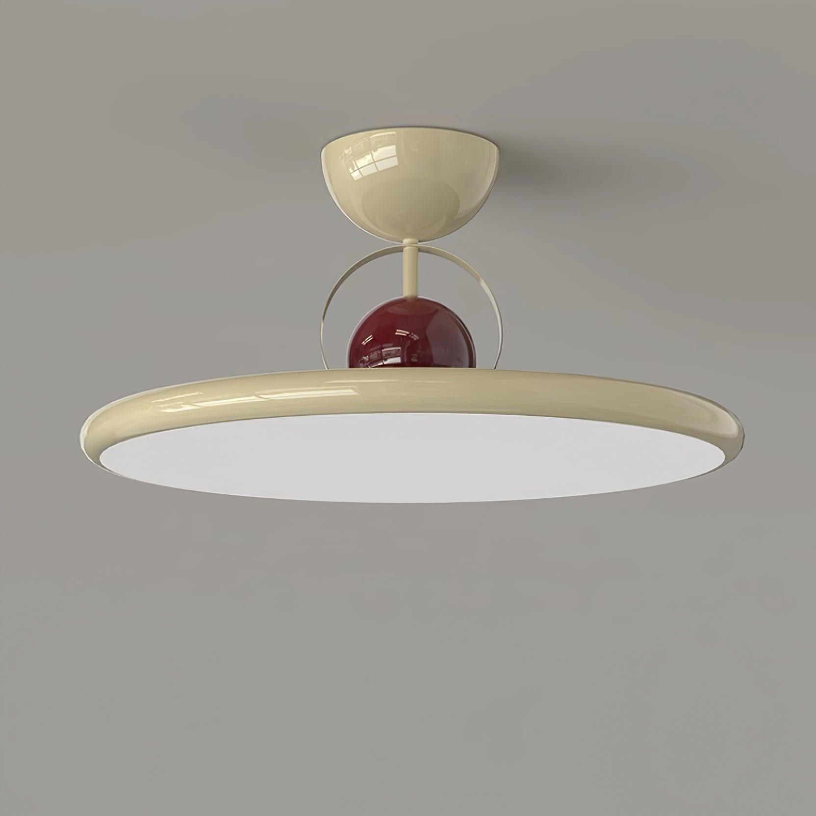 Minimalistyczna designerska lampa sufitowa LED