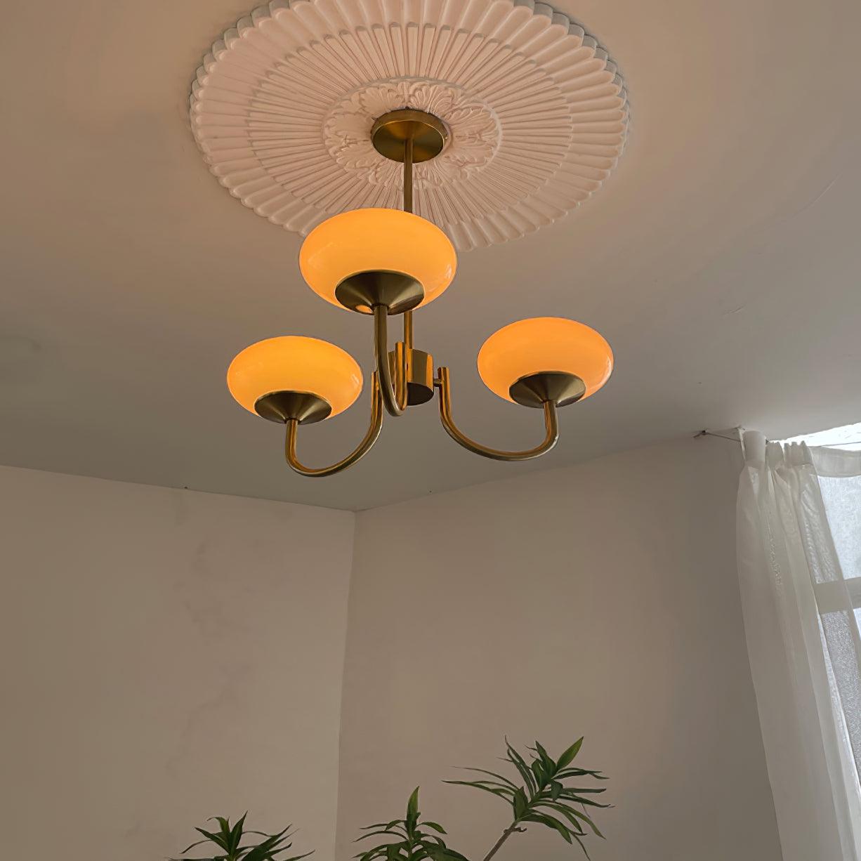 Wisząca lampa w kształcie chmury bąbelkowej